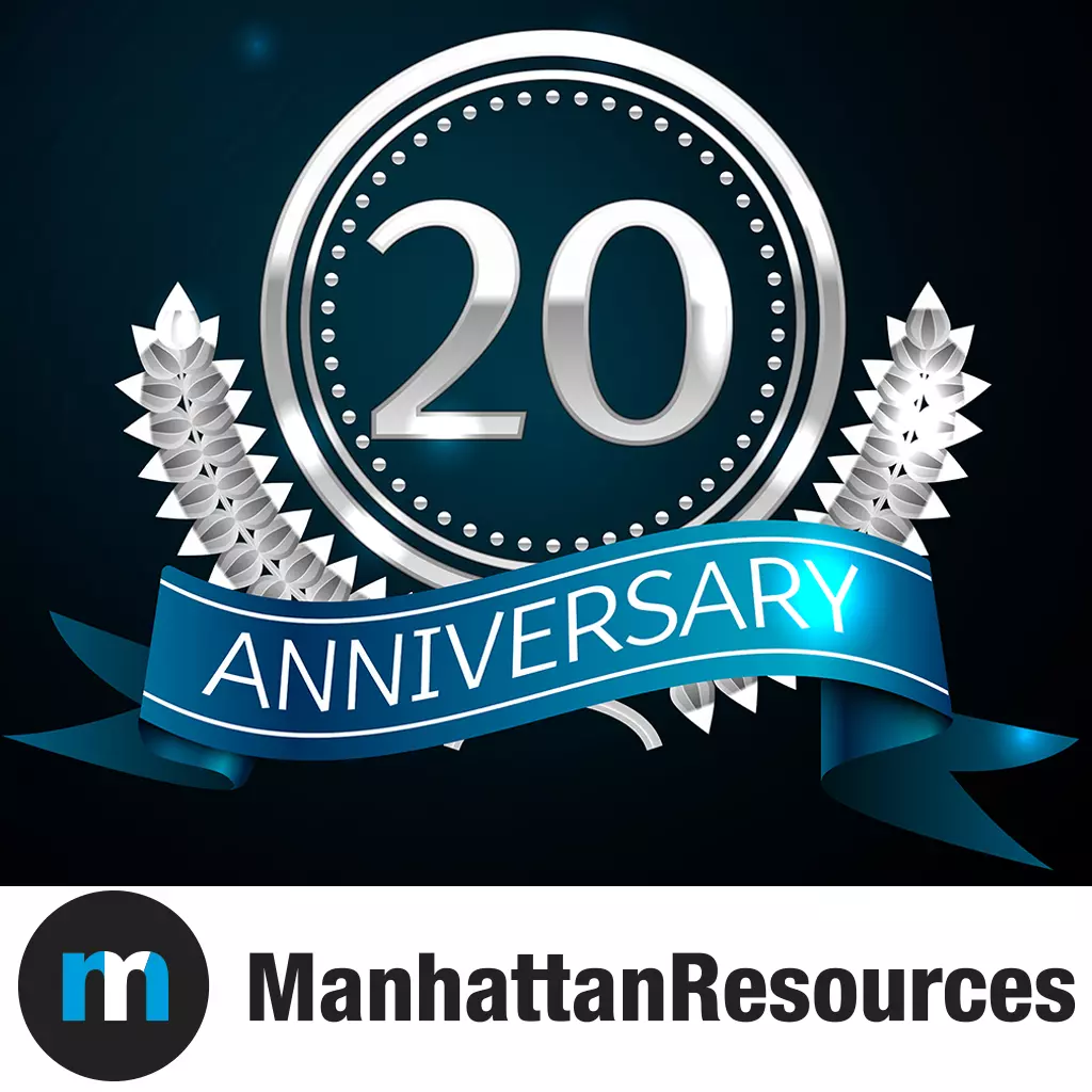 Celebrating 20 Years in Retained Executive Search with Manhattan Resources